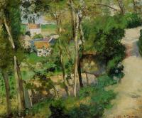 Pissarro, Camille - The Rising Path, Pontoise